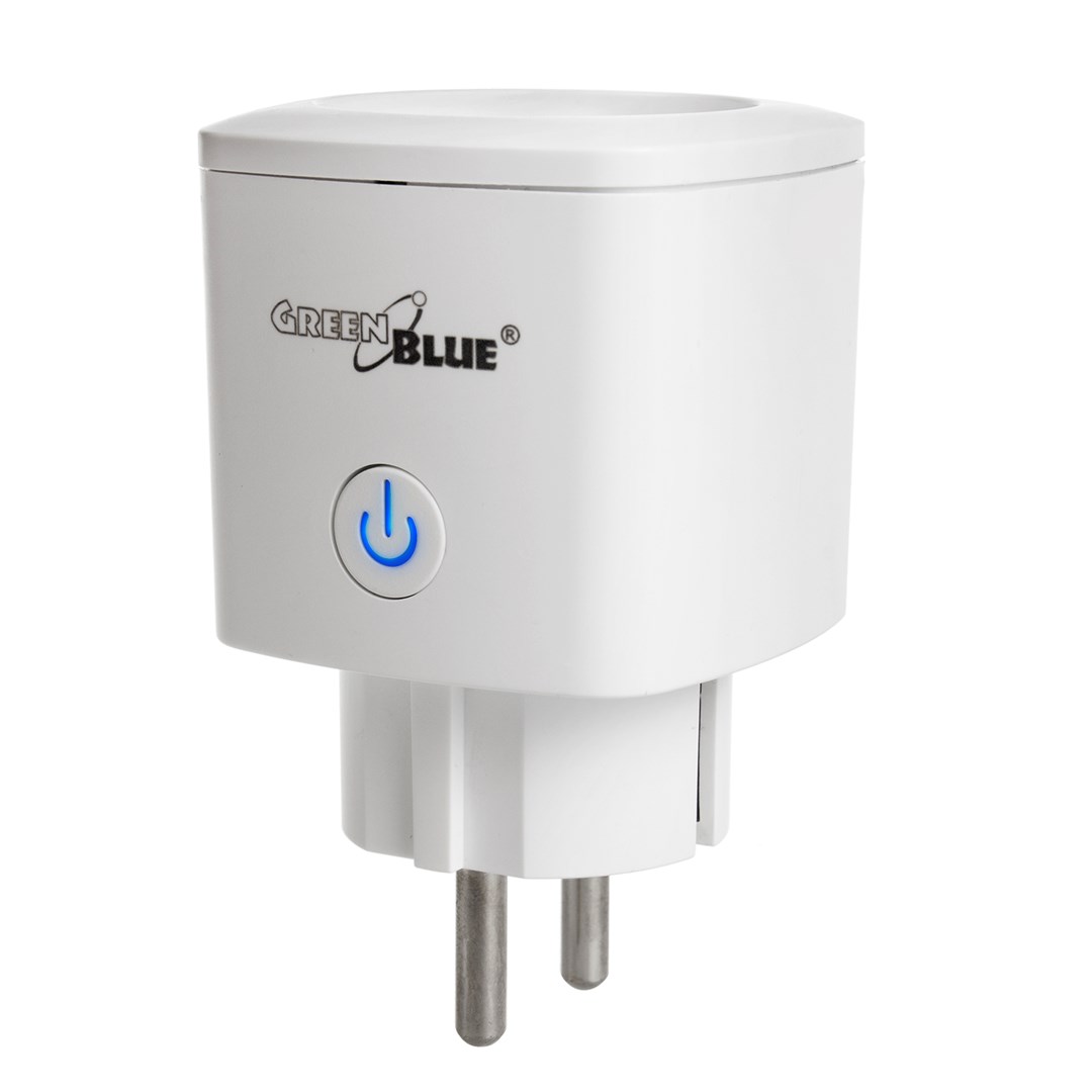 GREENBLUE ZDALNIE STEROWANE GNIAZDKO WIFI TYP F GB720F — zdjęcie 1 z 8