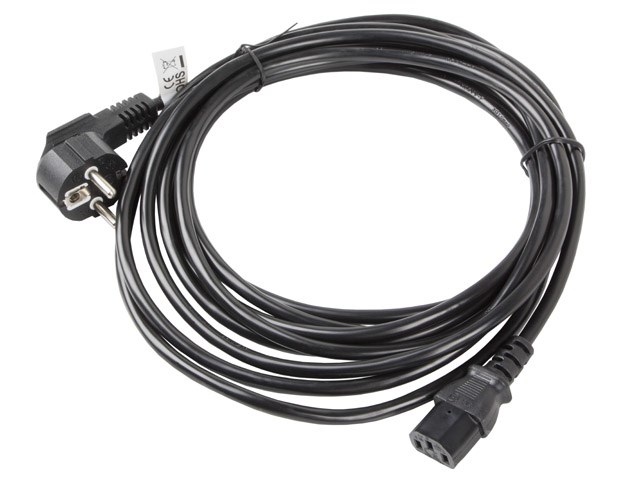 LANBERG KABEL ZASILAJACY VDE CEE 7/7 -> C13 10M — zdjęcie 1 z 4