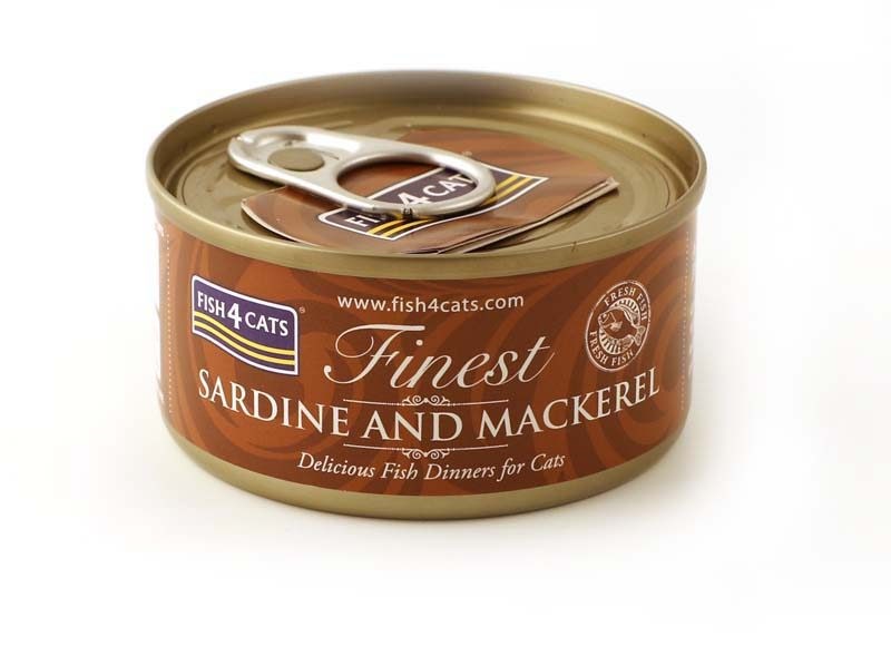 Fish4Cats Finest Sardynka z Makrelą 70g — zdjęcie 1 z 2