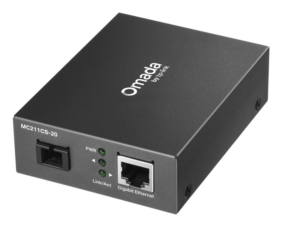 Konwerter TP-LINK MC211CS-20 Czarny — zdjęcie 1 z 2