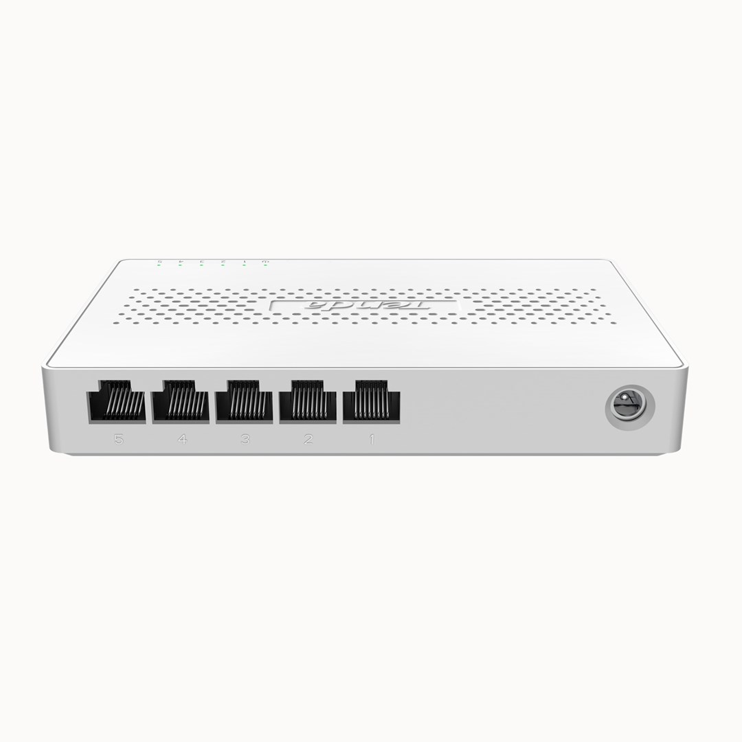 Switch Tenda SM105 Biały z LED — zdjęcie 1 z 3