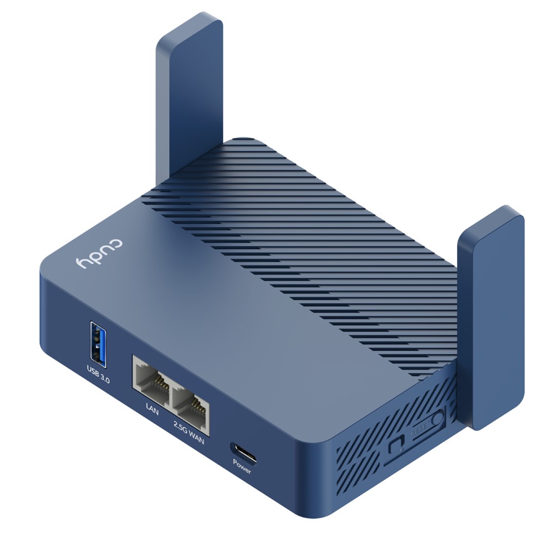 Przenośny Router CUDY TR3000 - Niebieski — zdjęcie 1 z 3