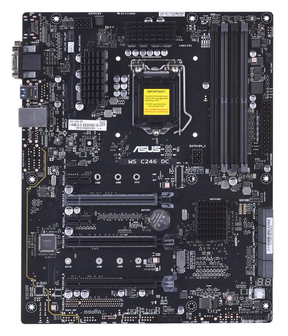 Płyta Serwerowa ASUS WS C246DC Socket 1151 — zdjęcie 1 z 3