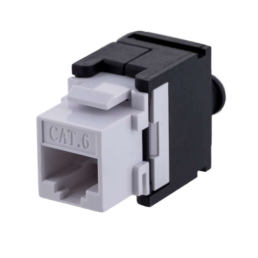 Q-LANTEC Moduł keystone RJ45 beznarzędziowy UTP kat.6 — zdjęcie 1 z 5