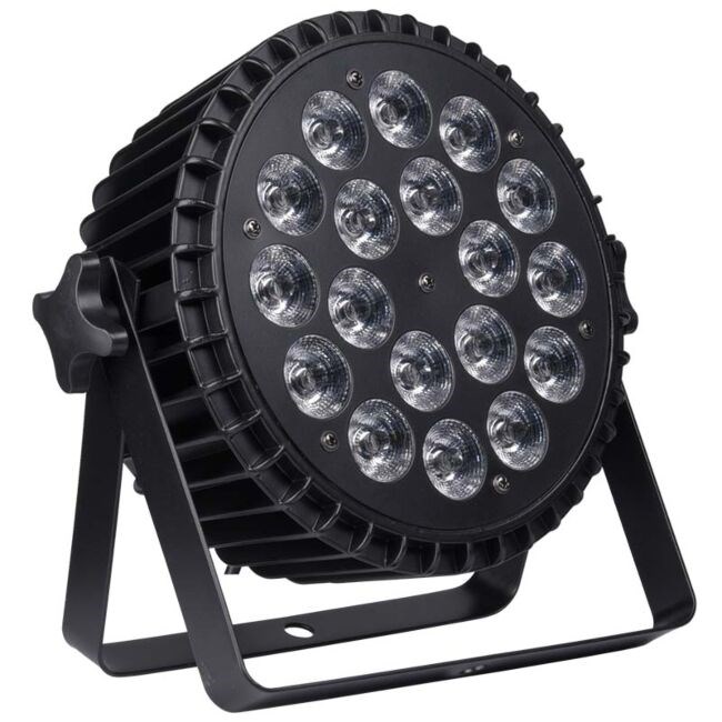 LIGHT4ME ALU QUAD PAR 18x6W RGBW - Reflektory PAR — zdjęcie 1 z 7