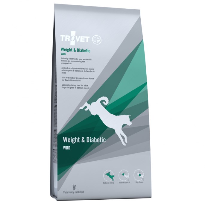 TROVET Weight & Diabetic WRD - Sucha Karma 12,5 kg
