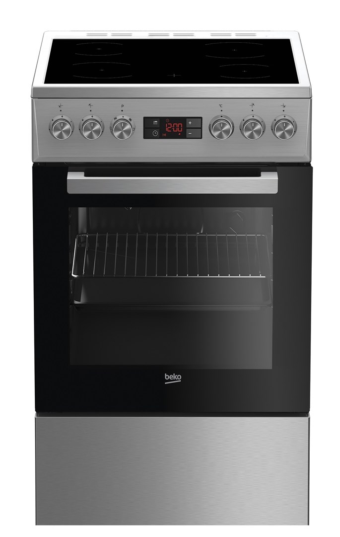 Kuchnia Beko FSM57300GX - 500mm, Kuchenka Wolnostojąca