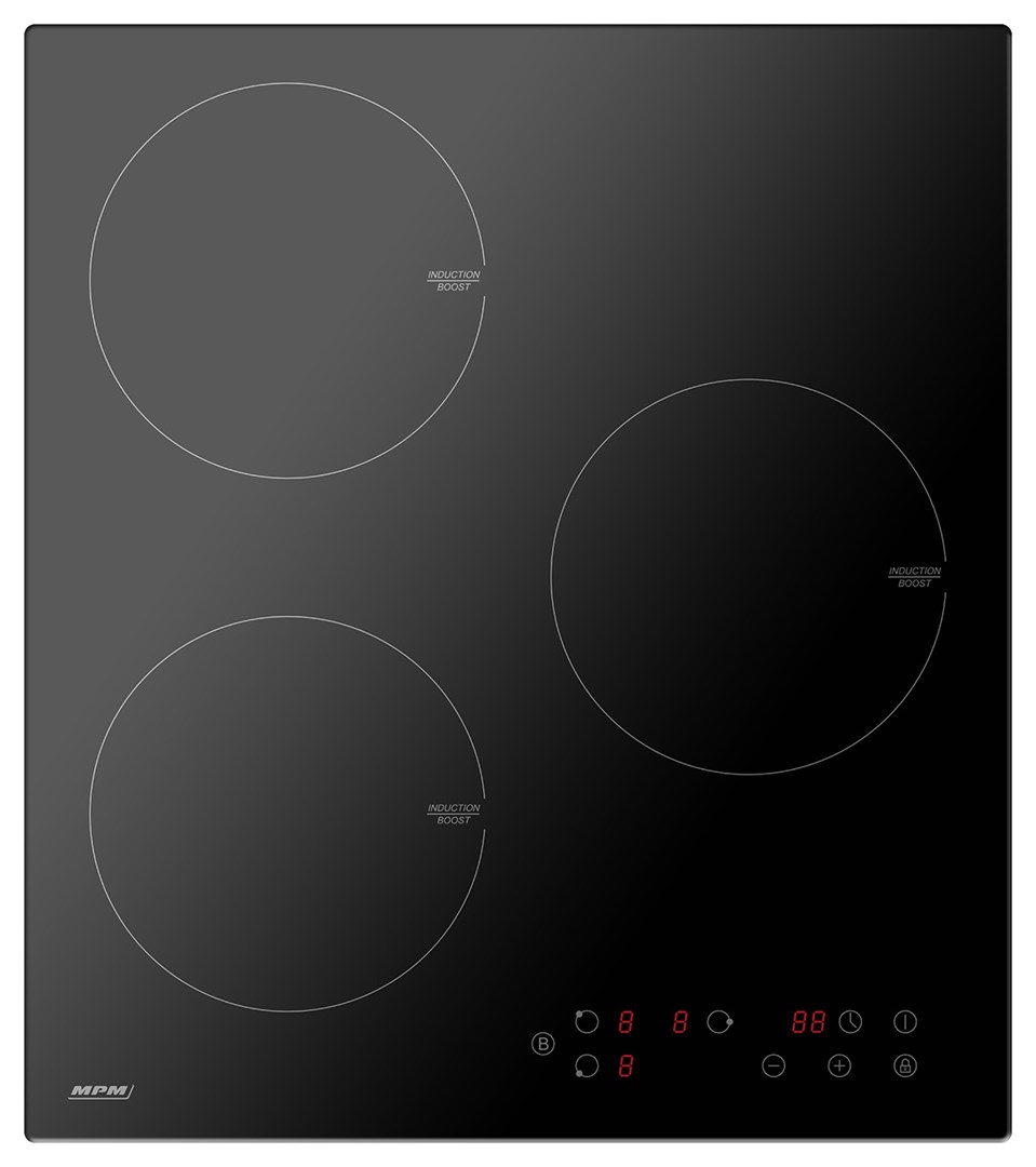 Płyta indukcyjna do zabudowy MPM-45-IM-14, 45 cm, Funkcja Booster, timer, minutnik — zdjęcie 1 z 3