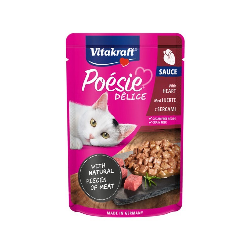 VITAKRAFT POESIE DELICE serca 85g