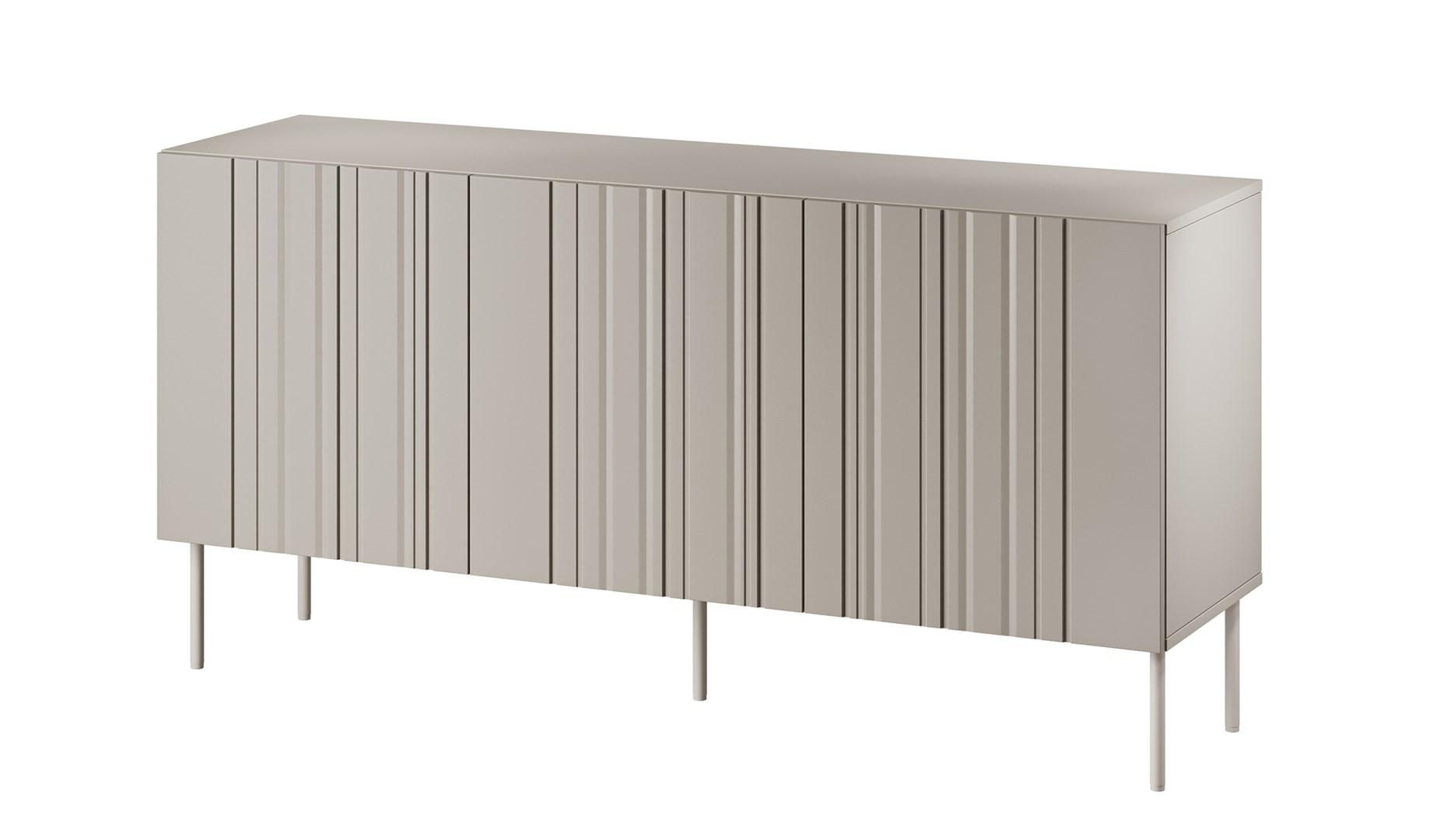 Komoda ISLA 150,5x40x75 kaszmir mat — zdjęcie 1 z 4