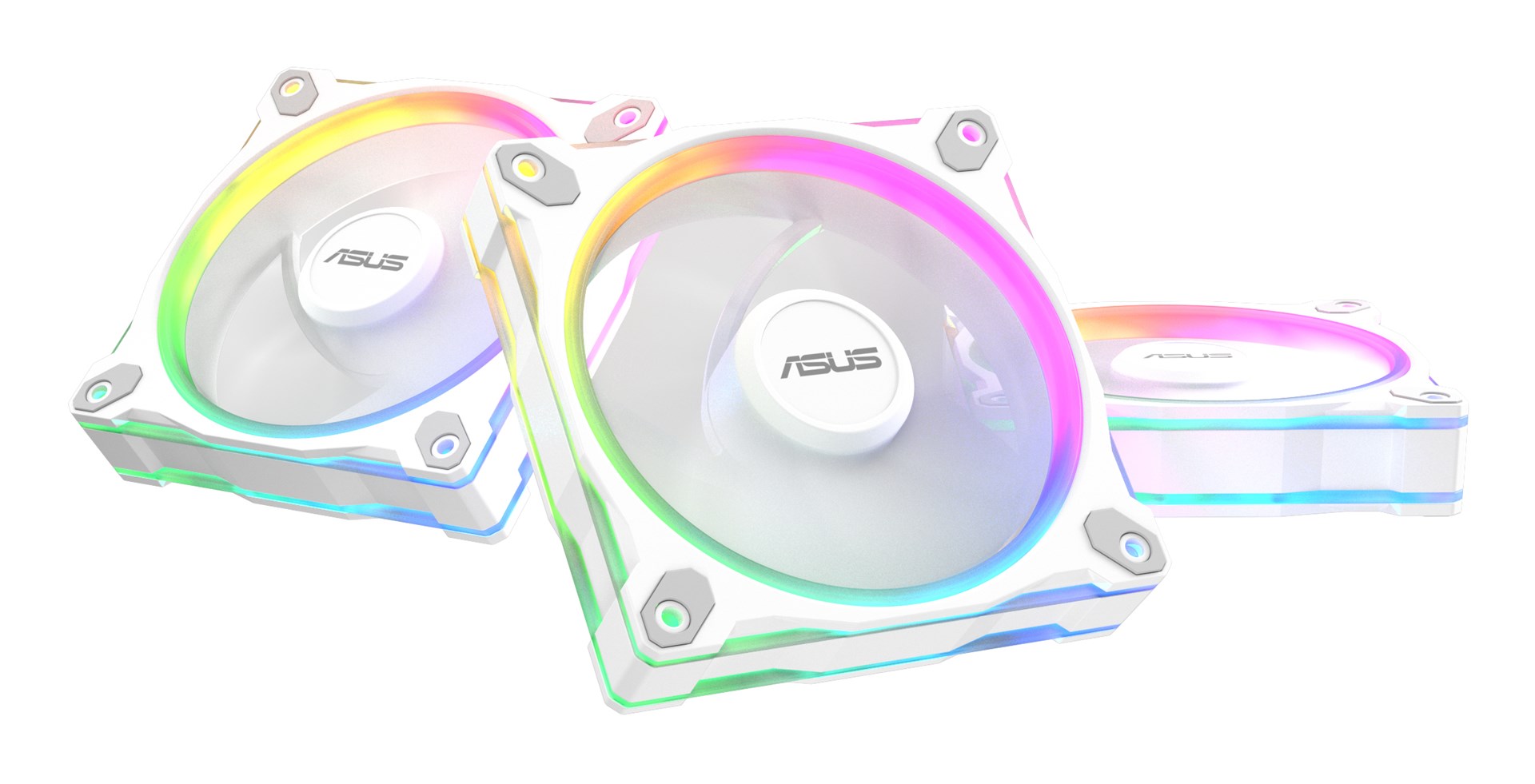 Wentylator ASUS PRIME MR120 FAN ARGB Biały — zdjęcie 1 z 8