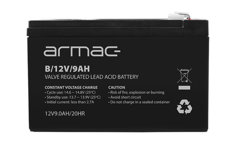 AKUMULATOR DO UPS 12V/9AH ARMAC B/12V/9AH — zdjęcie 1 z 2