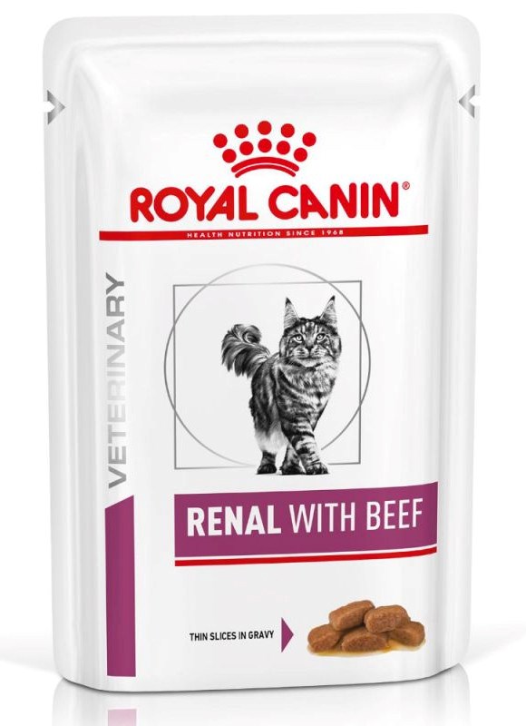 ROYAL CANIN Renal with Beef - 12x85 g