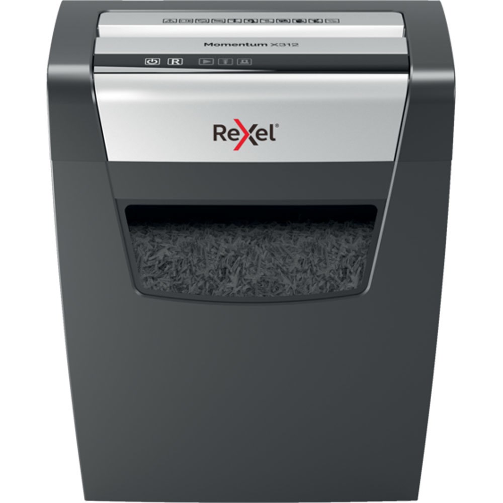 Rexel Niszczarka Momentum X410, 10 Kartek, 23 l Kosz — zdjęcie 1 z 8