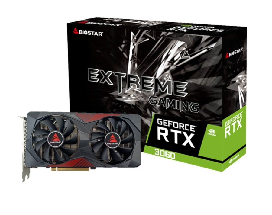 Karta graficzna BIOSTAR RTX 3060 12GB — zdjęcie 1 z 3