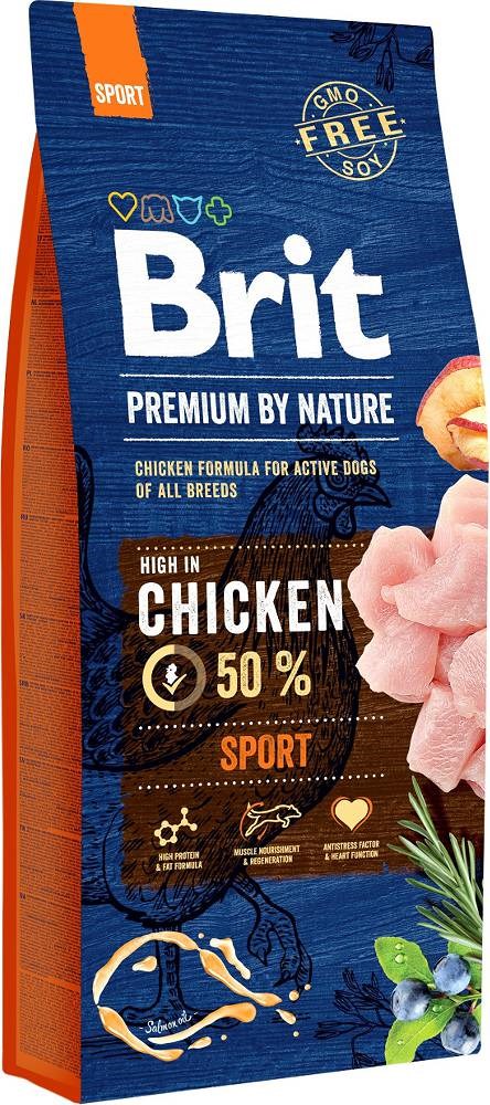 BRIT PREMIUM BY NATURE Sport - 15 kg dla psów