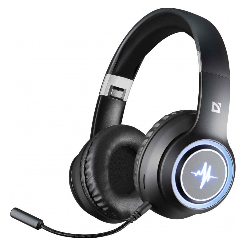 DEFENDER Słuchawki Bluetooth FREEMOTION B571 Czarne LED — zdjęcie 1 z 8