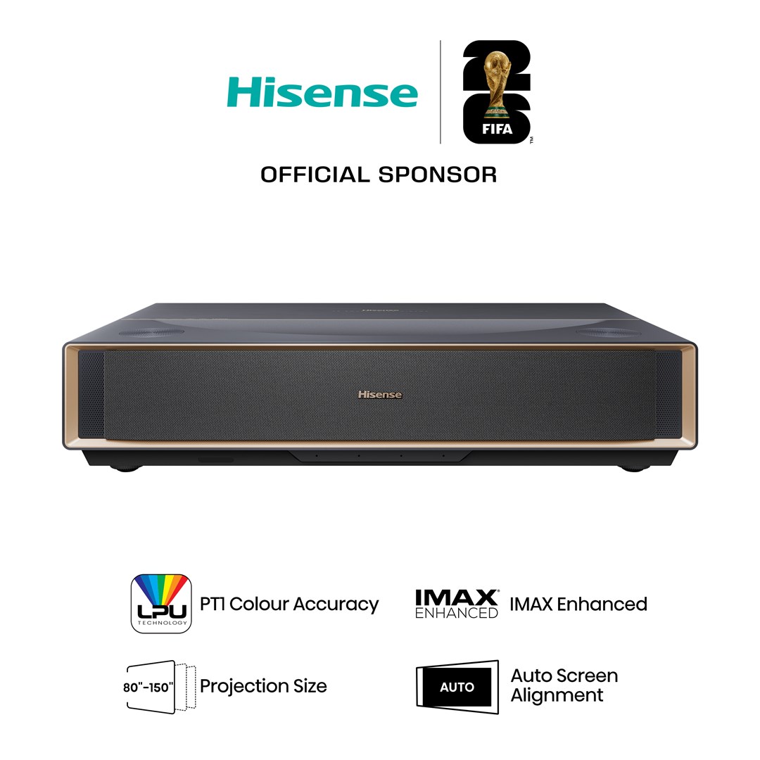 PROJEKTOR HISENSE PT1 LASER 4K - HDR10 i Dolby Vision — zdjęcie 1 z 8