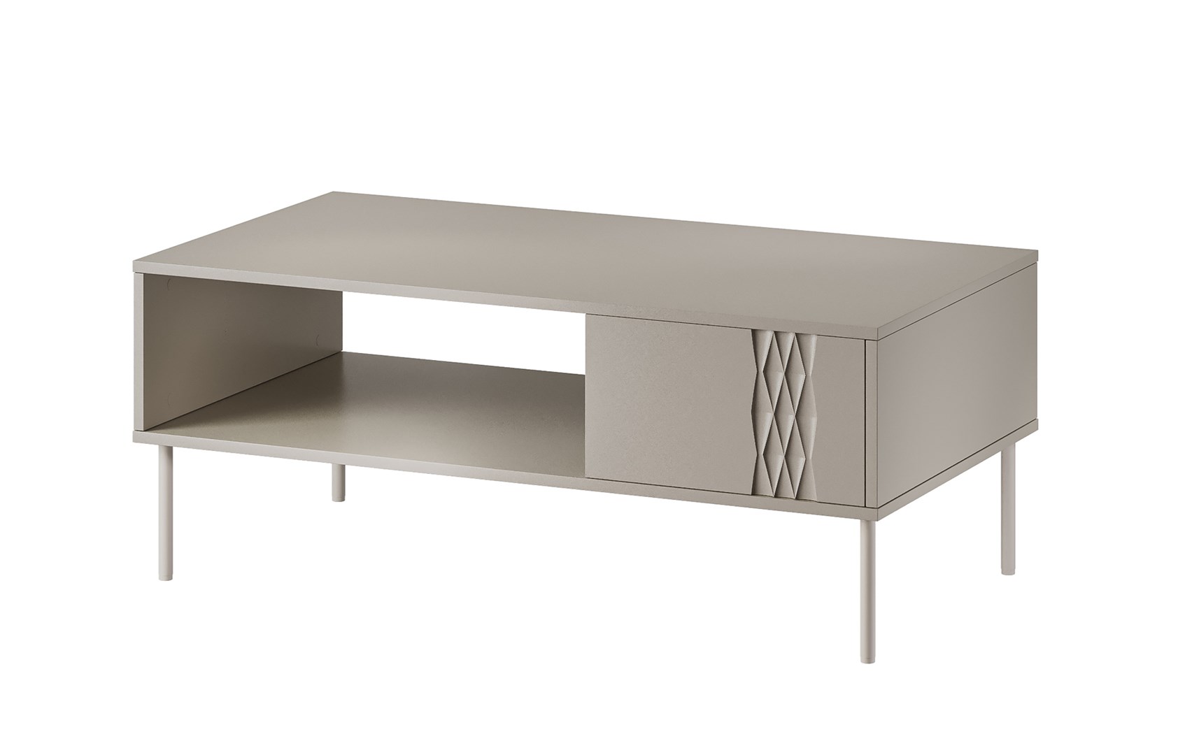 Ława/stolik TRESSE 110x60x40 kaszmir mat — zdjęcie 1 z 3