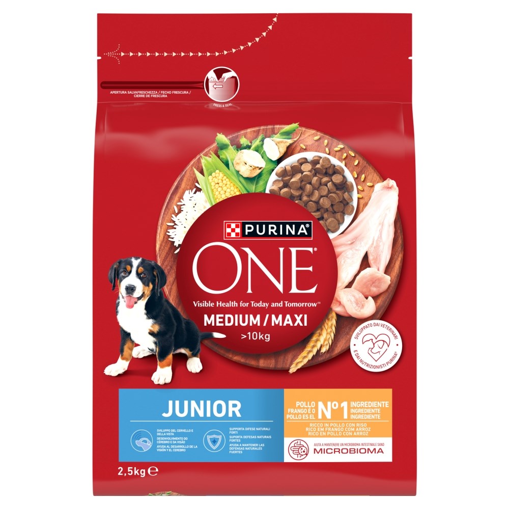 PURINA ONE MED/MAX Junior Chicken & Rice 2,5kg — zdjęcie 1 z 3