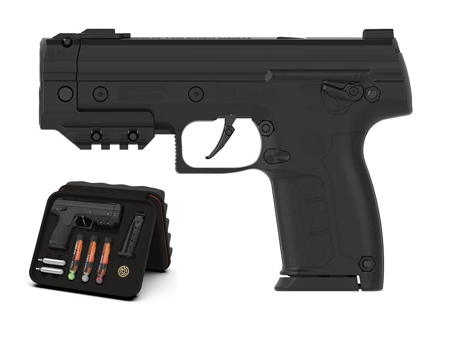 Pistolet BYRNA SD XL BLACK k.68 CO2-12g zestaw — zdjęcie 1 z 8