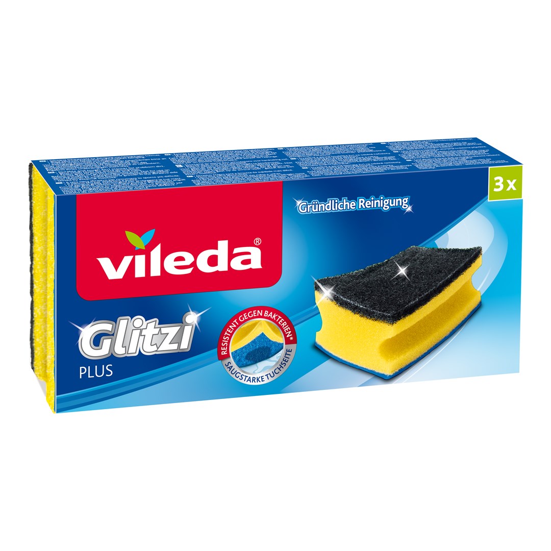 Zmywak profilowany Vileda Glitzi Plus 3szt. — zdjęcie 1 z 4