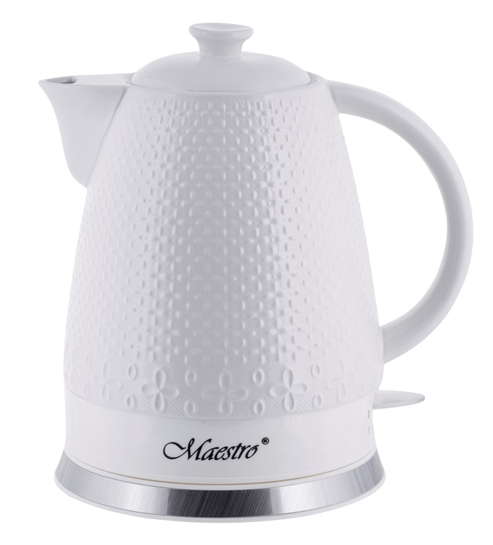 Czajnik elektryczny ceramiczny 1,5L 1500W MR-073 MAESTRO — zdjęcie 1 z 8