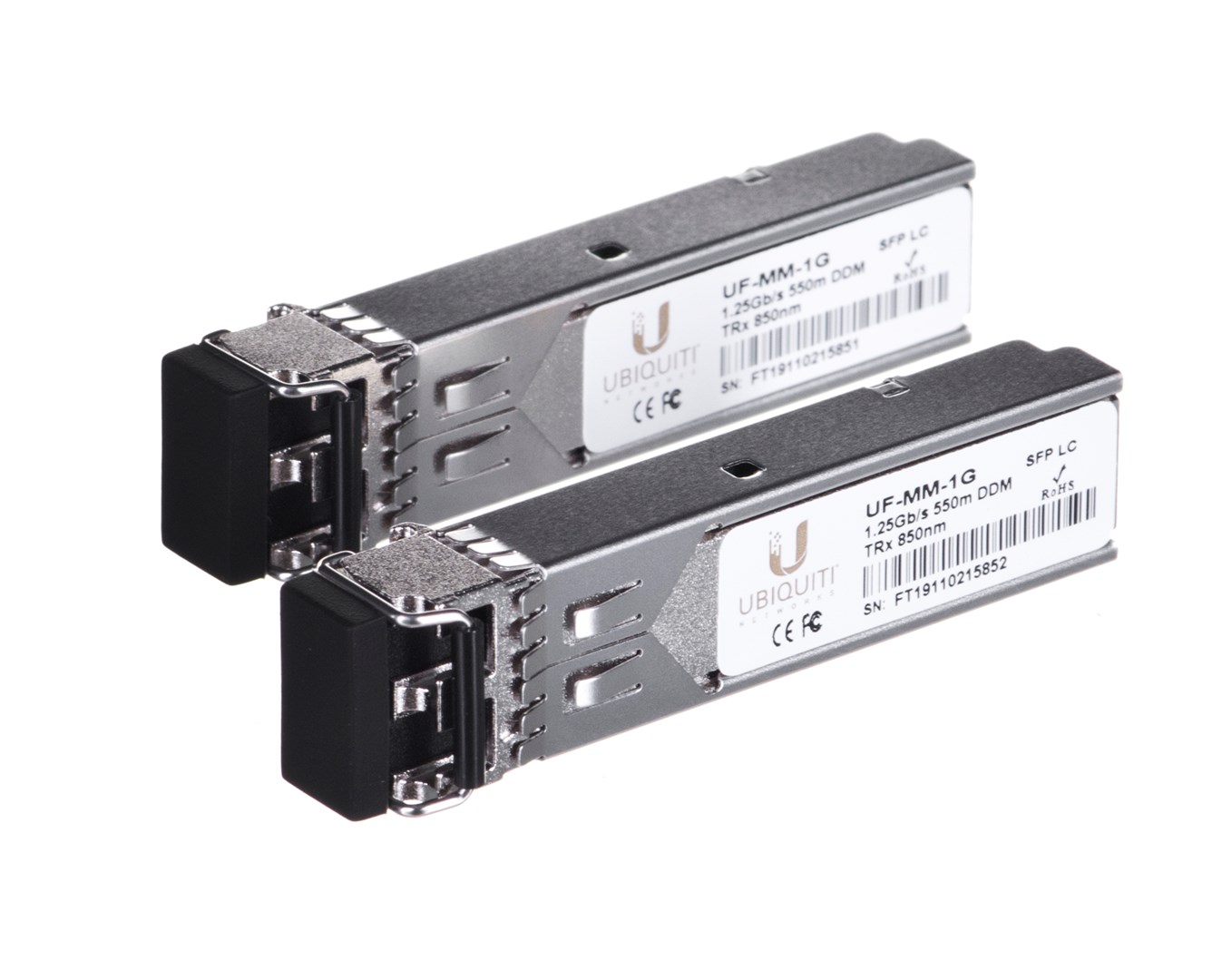 Moduł SFP UBIQUITI UF-MM-1G Aluminiowy — zdjęcie 1 z 4