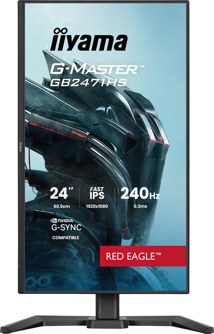 MONITOR IIYAMA LED Fast IPS 23,8" GB2471HS-B1 Red Eagle 240Hz — zdjęcie 1 z 6