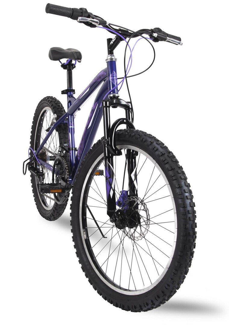 Rower dziecięcy Huffy Extent 24", fioletowy — zdjęcie 1 z 7
