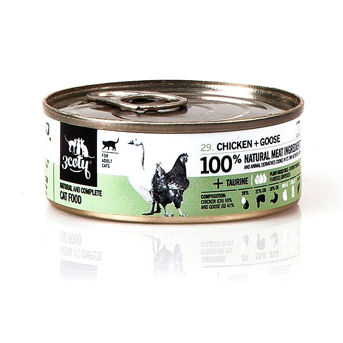 3Coty CHICKEN + GOOSE for Adult Cats 80g — zdjęcie 1 z 8