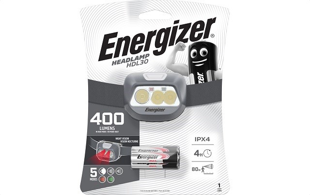 ENERGIZER LATARKA HEADLIGHT HDL30 3AAA 400 lm — zdjęcie 1 z 2