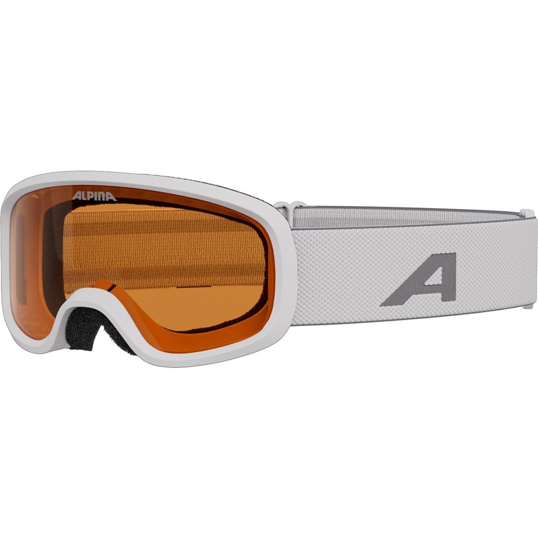 Gogle Narciarskie Juniorskie Alpina Piney 2.0 White Matt — zdjęcie 1 z 2