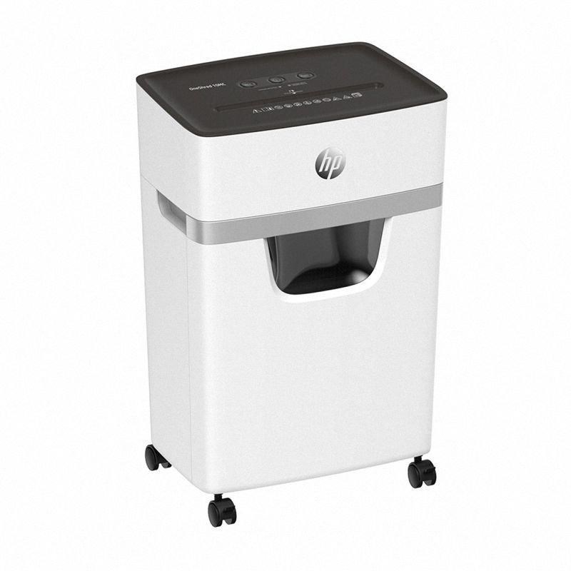 HP Niszczarka ONESHRED 10MC, 20l, Jasnoszara — zdjęcie 1 z 6