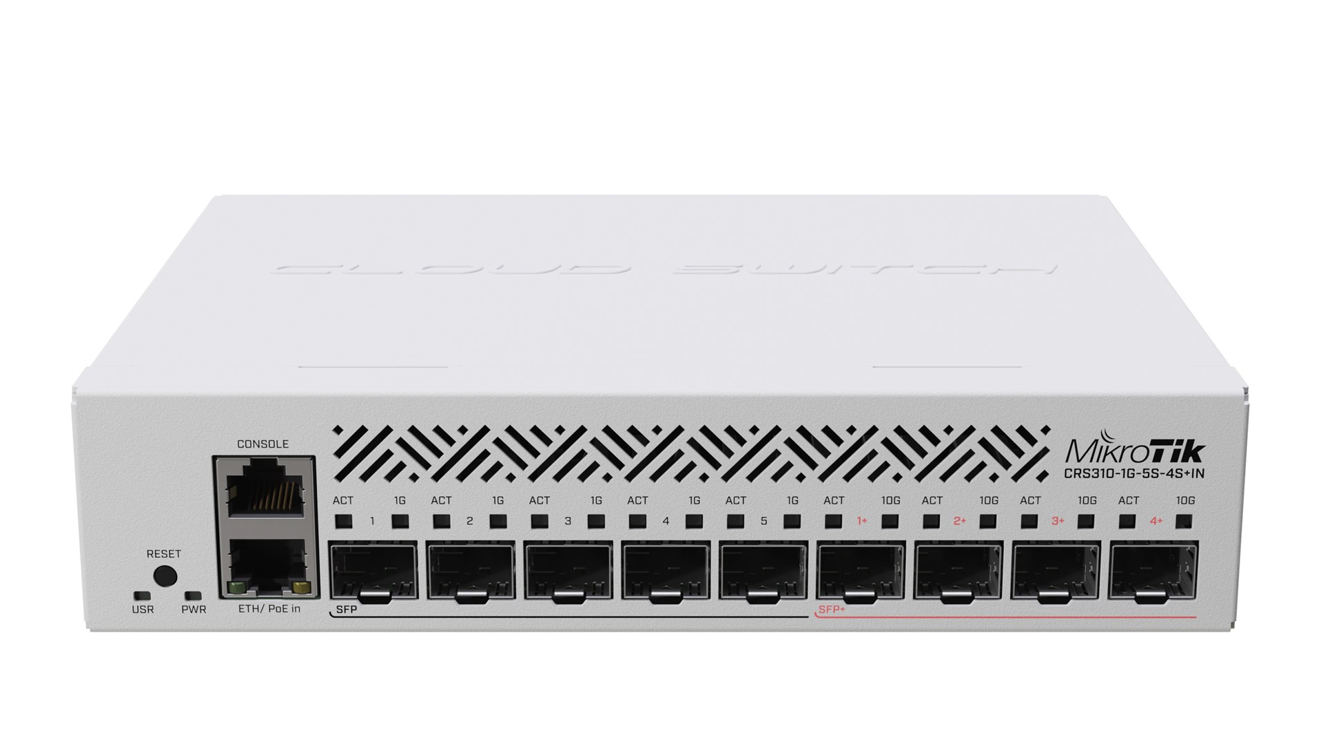 Switch Mikrotik CRS310-1G-5S-4S+IN 10p Zarządzany — zdjęcie 1 z 6