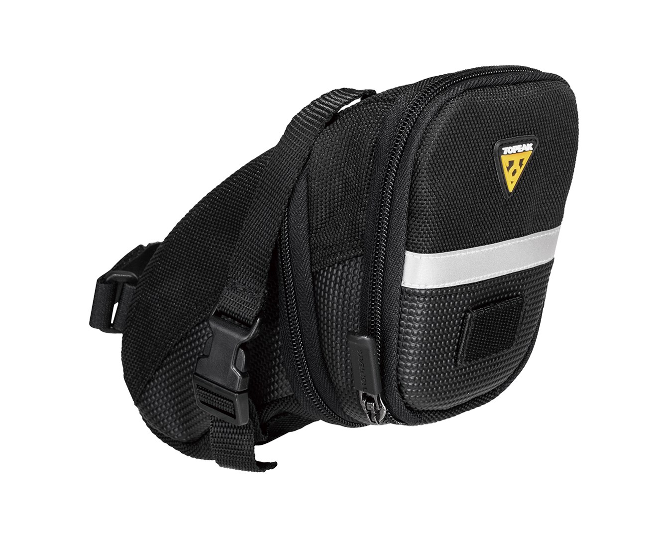 Torba Rowerowa TOPEAK AERO WEDGE PACK MEDIUM Czarny, Limonkowy — zdjęcie 1 z 4
