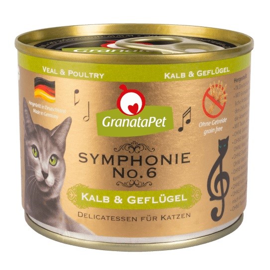 GranataPet Symphonie No.6 200g Mokra Karma dla Kota — zdjęcie 1 z 2