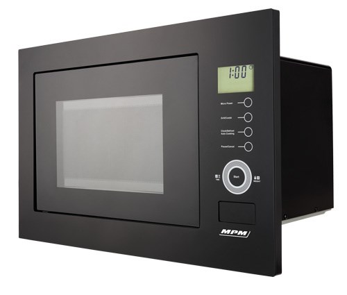 Kuchenka mikrofalowa do zabudowy MPM-25-KMI-01 czarna 25L — zdjęcie 1 z 2