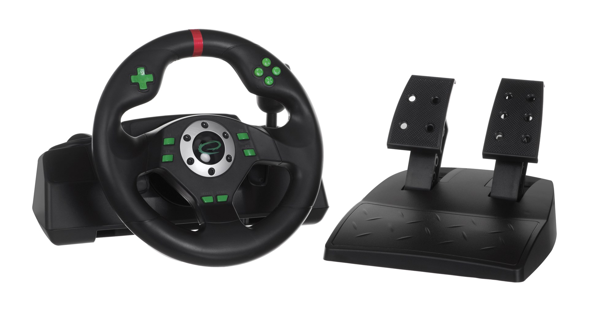 Kierownica Esperanza Drift EGW101 (PC, PS3; czarna) — zdjęcie 1 z 6