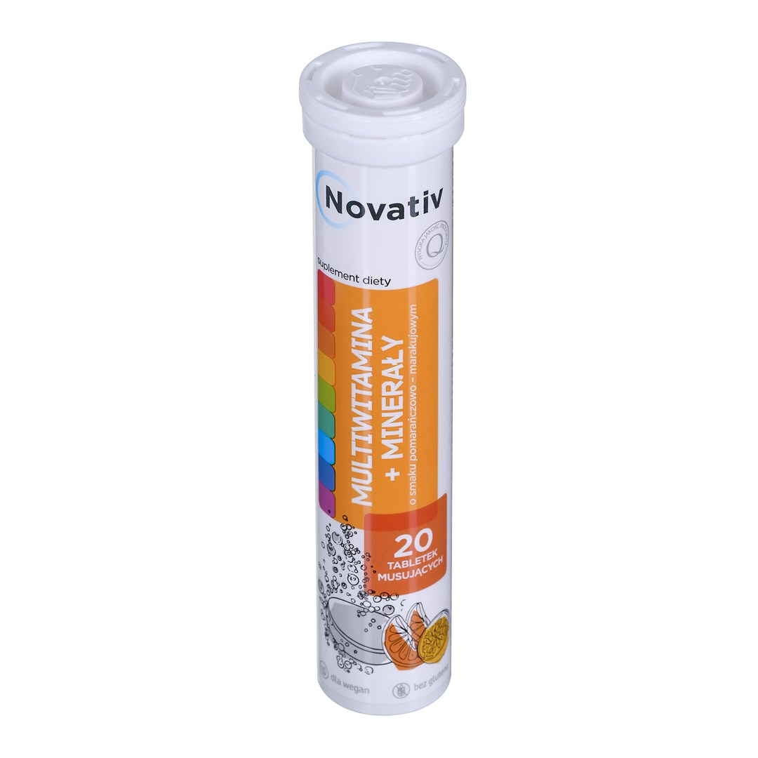 Novativ Multiwitamina + Minerały 20tabl. — zdjęcie 1 z 3
