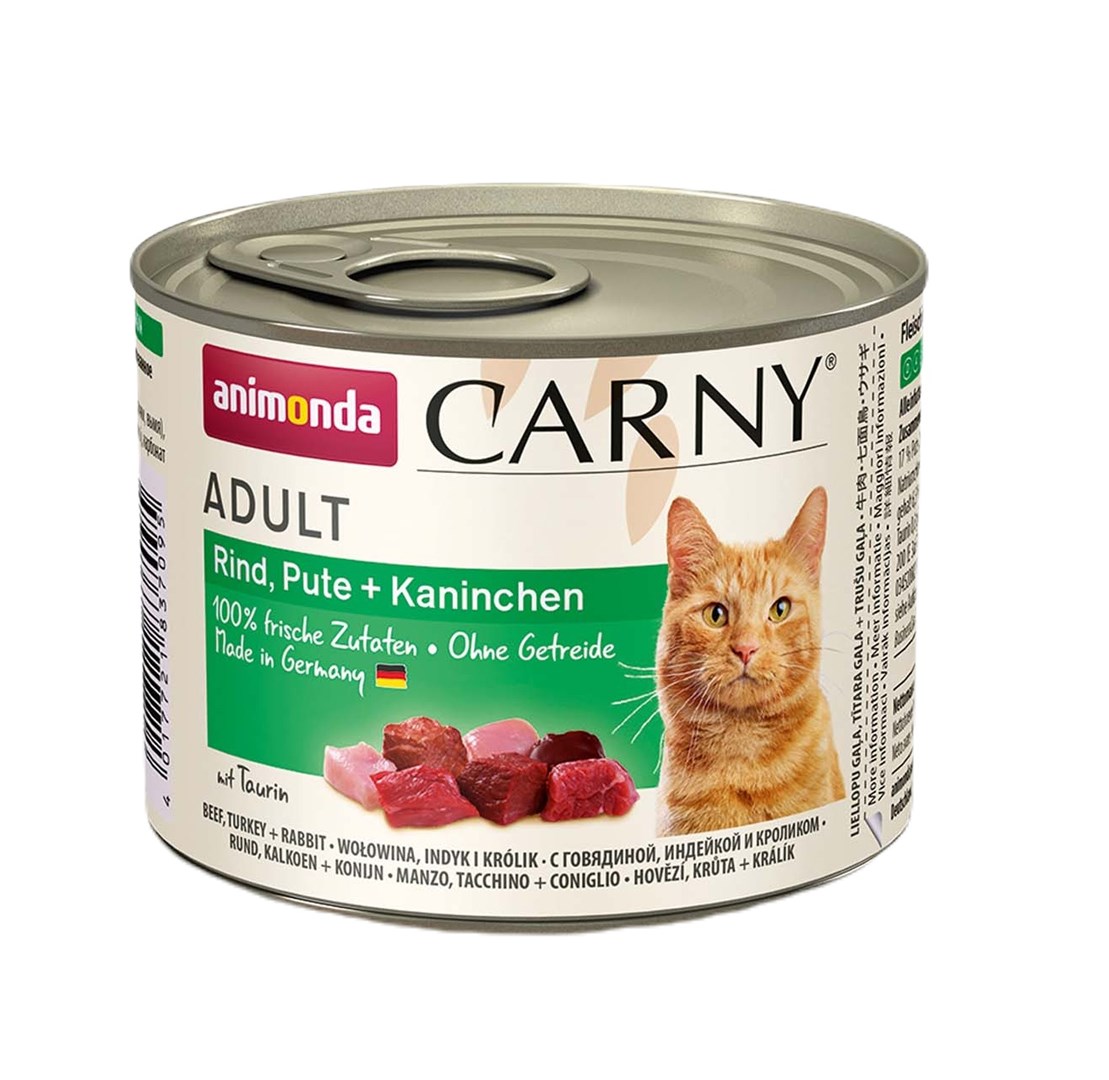 ANIMONDA Carny Adult wołowina, indyk i królik - 200g