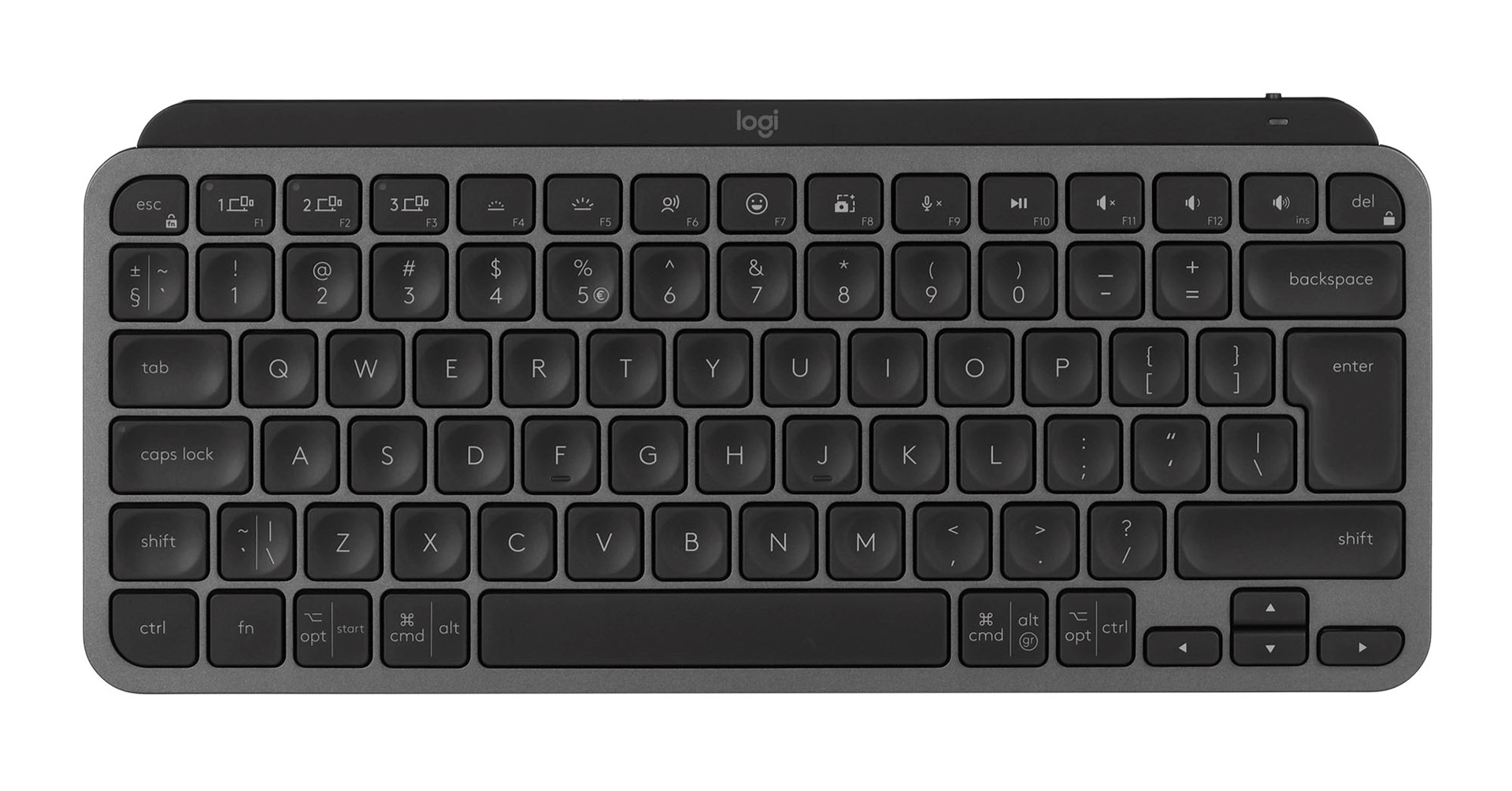 Klawiatura Logitech MX Keys Mini Wireless GRAPHITE — zdjęcie 1 z 6