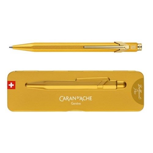 Caran d’Ache Długopis 849 Goldbar, kolor złoty — zdjęcie 1 z 8