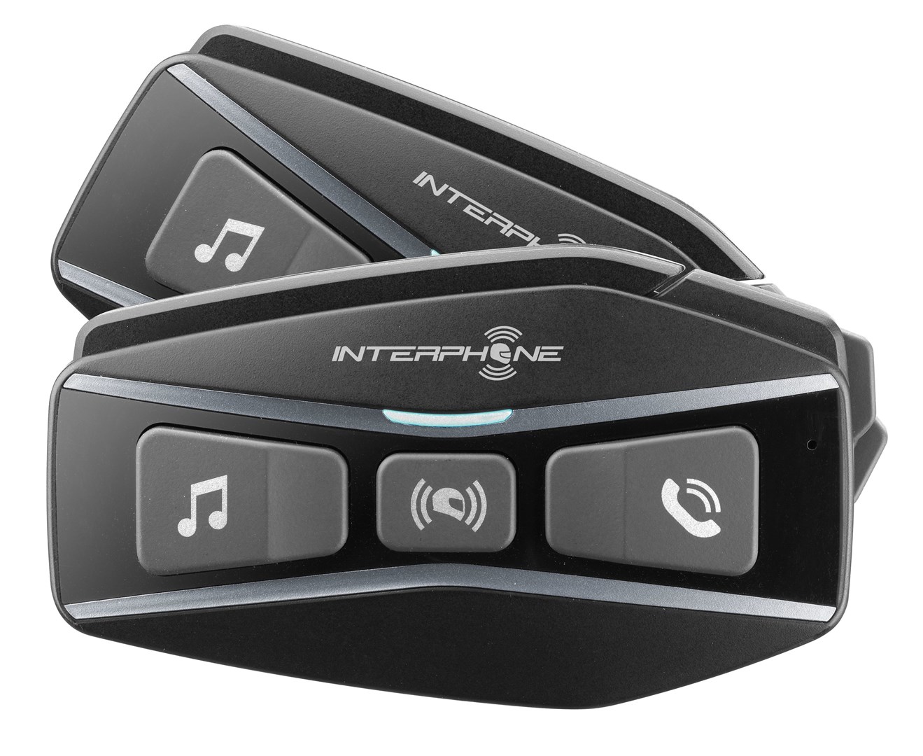 Interkom motocyklowy INTERPHONE U-COM 16, komplet na 2 kaski — zdjęcie 1 z 7