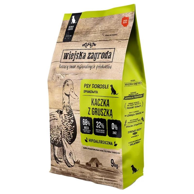 Wiejska Zagroda Kaczka z gruszką 9kg dla psa