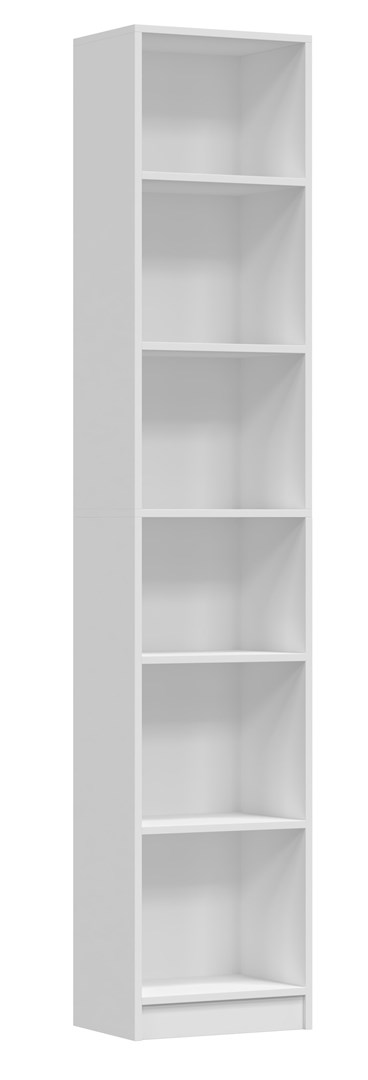 WITRYNA 40CM PAFOS BIAŁA - 6 Półek — zdjęcie 1 z 4