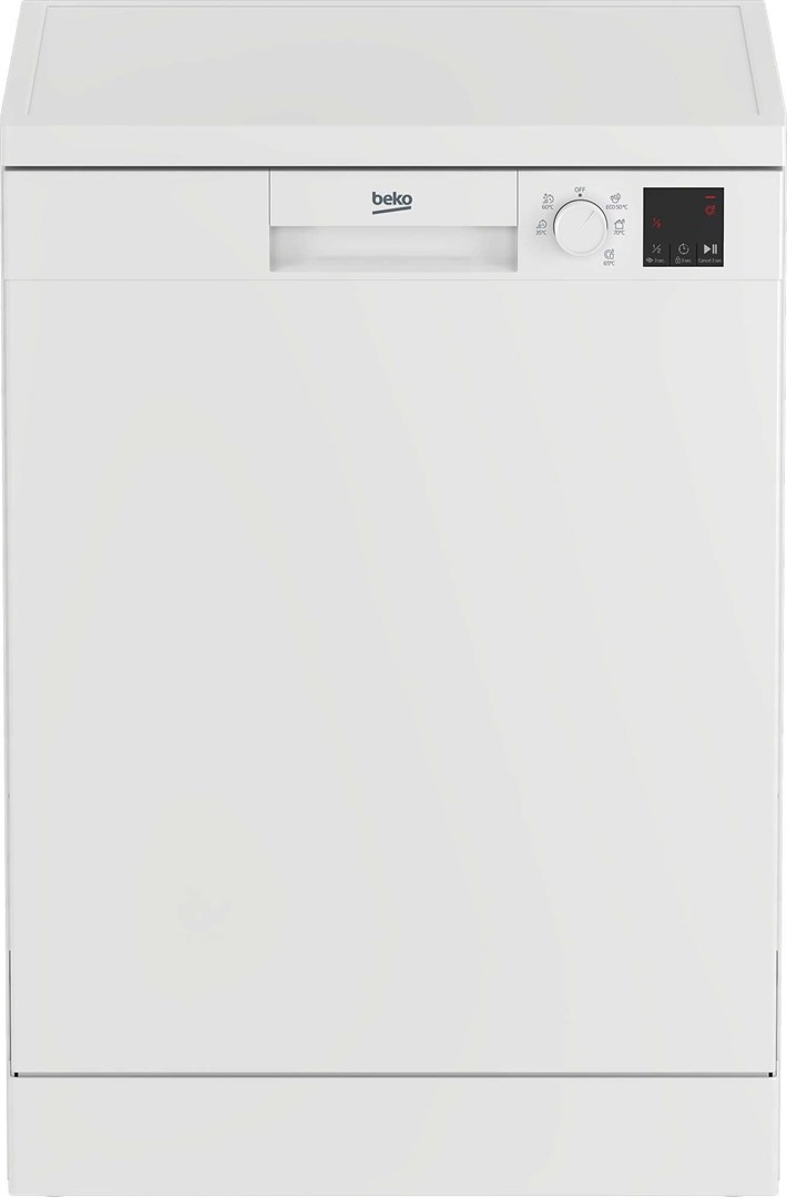 Zmywarka BEKO DVN 05320W - 60 cm, Pełny Rozmiar — zdjęcie 1 z 4