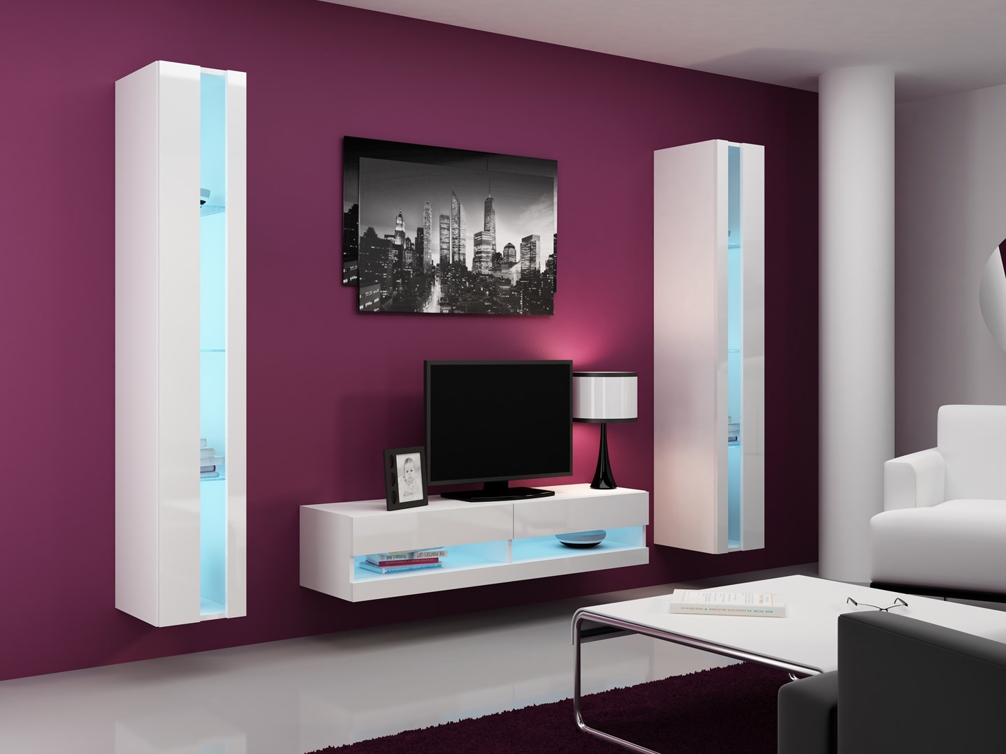 Zestaw VIGO NEW 12 biały/biały połysk — zdjęcie 1 z 3