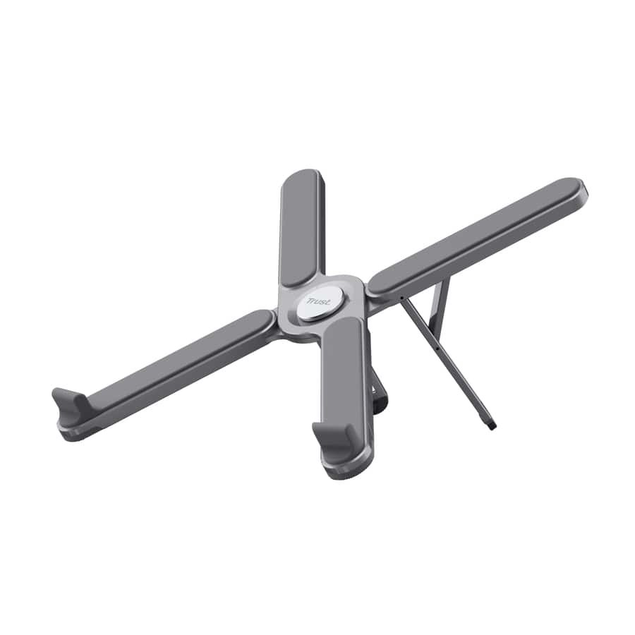 Podstawka pod laptopa Trust MACY FOLDABLE METAL Grey — zdjęcie 1 z 4