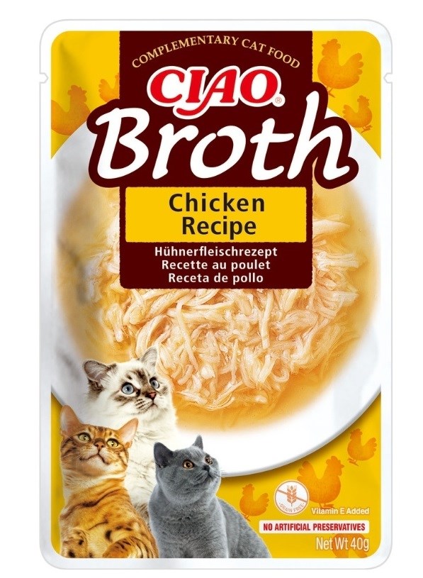 INABA CIAO Bulion o smaku kurczaka 40g — zdjęcie 1 z 5